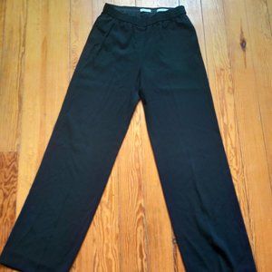 Black Babaton pants with elastic waist (S)